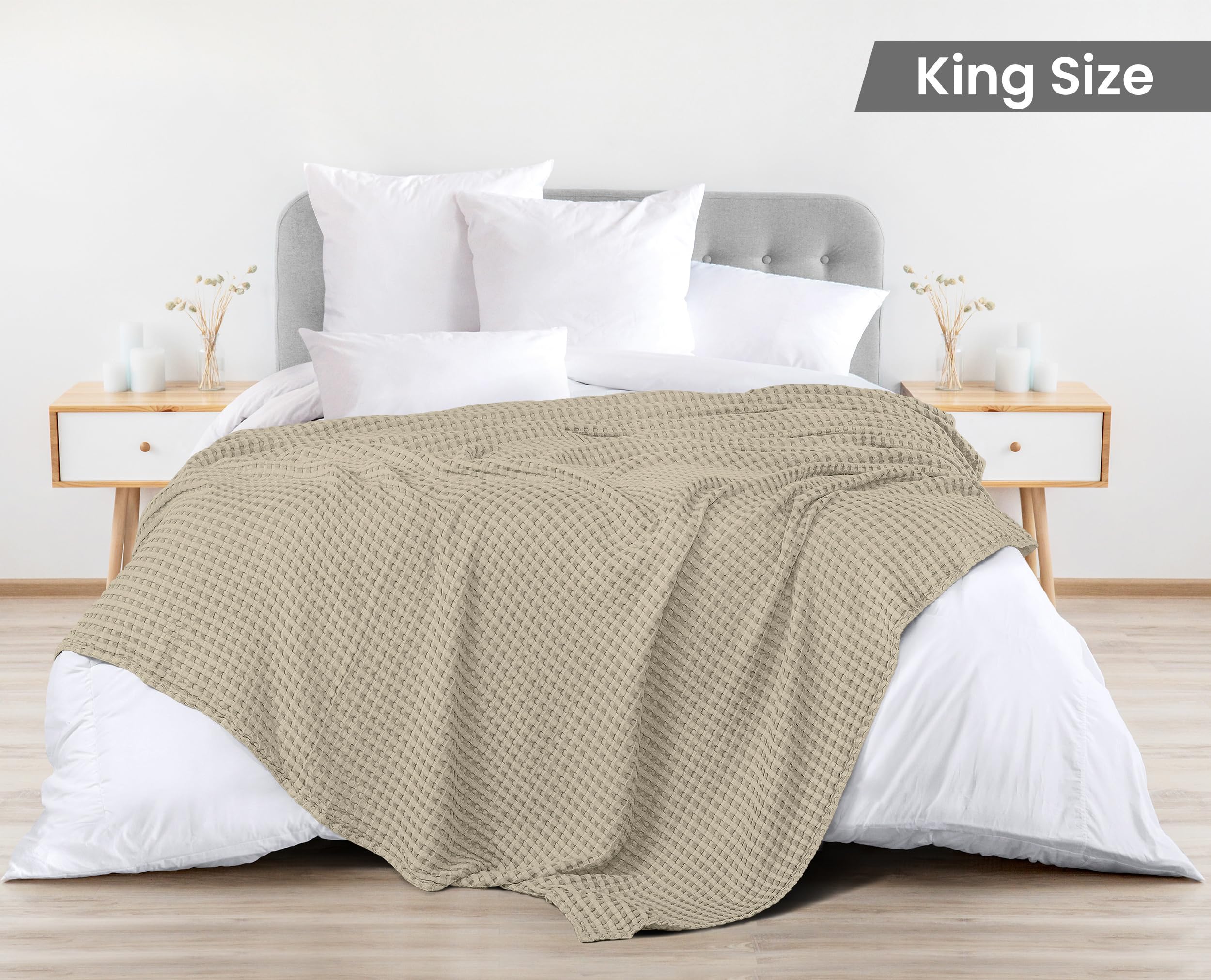 Utopia Bedding self-binding edge detail demonstrating durable seam and neat finish for longevity
