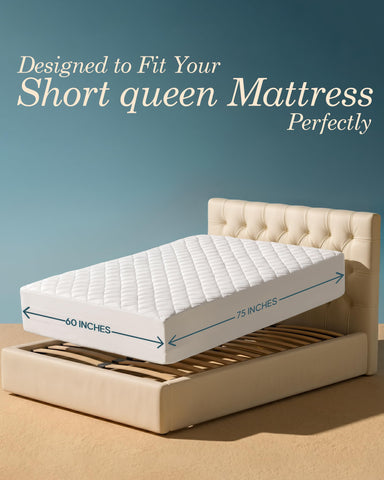 Utopia Bedding elastic skirt detail ensuring secure fit on mattress