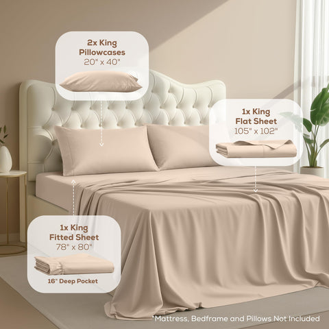 Utopia Bedding brushed microfiber close-up highlighting soft texture and comfort