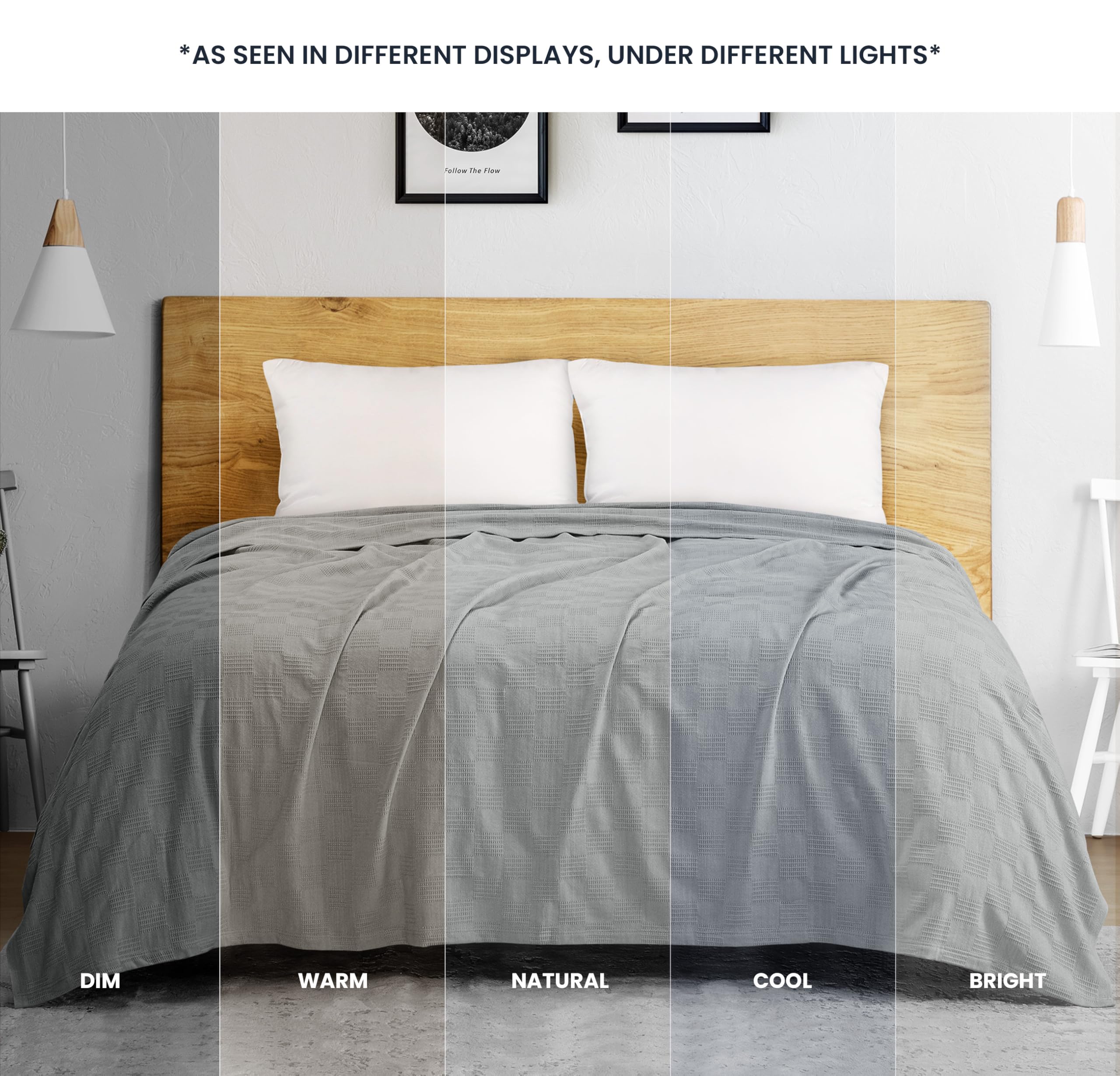 Utopia Bedding neatly folded for storage demonstrating easy upkeep