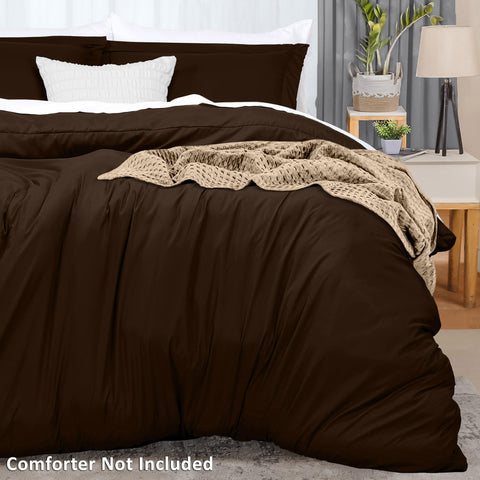 Utopia Bedding interior tie knots detail to prevent comforter shifting