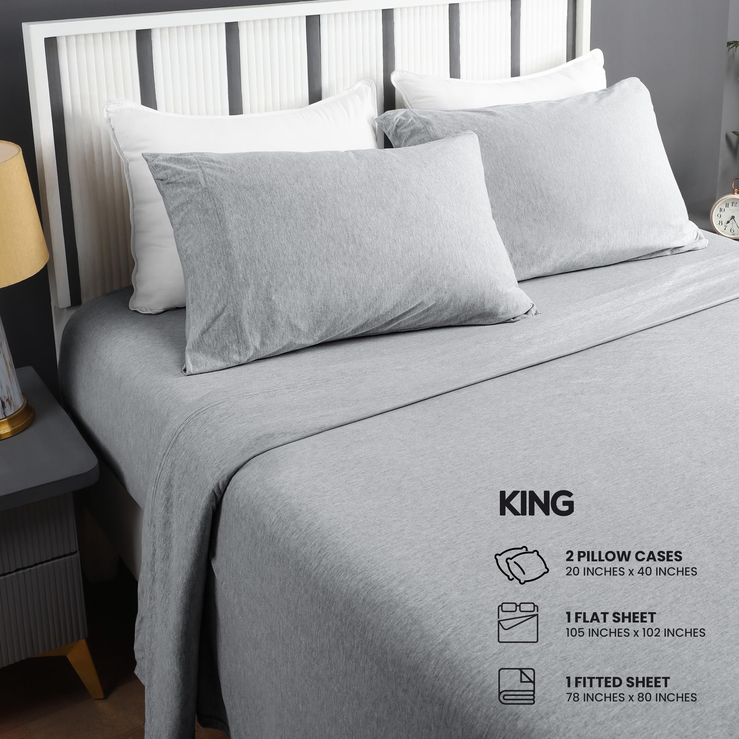 Utopia Bedding fitted sheet corner close-up showing deep pocket and elastic for secure fit