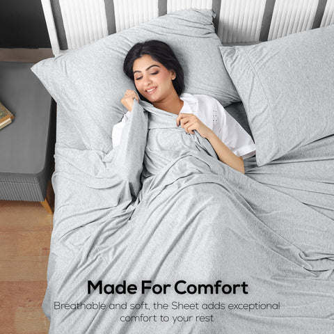 Utopia Bedding twin bed in bedroom lifestyle showing relaxed look and cozy inviting benefit