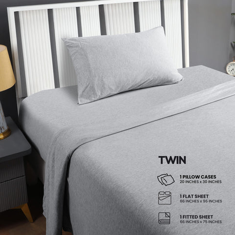 Utopia Bedding fitted sheet corner close-up showing 15-inch pocket and snug fit benefit