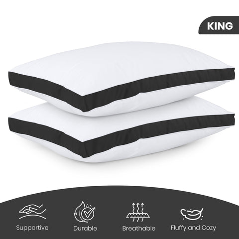 Utopia Bedding gusset detail close-up highlighting edge support and hotel-style durability