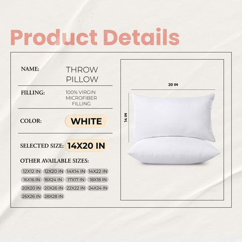 Utopia Bedding sewn label and fiber fill visible through seam detail showing quality