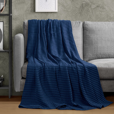 Utopia Bedding twin blanket laid on bed adding lightweight layered comfort