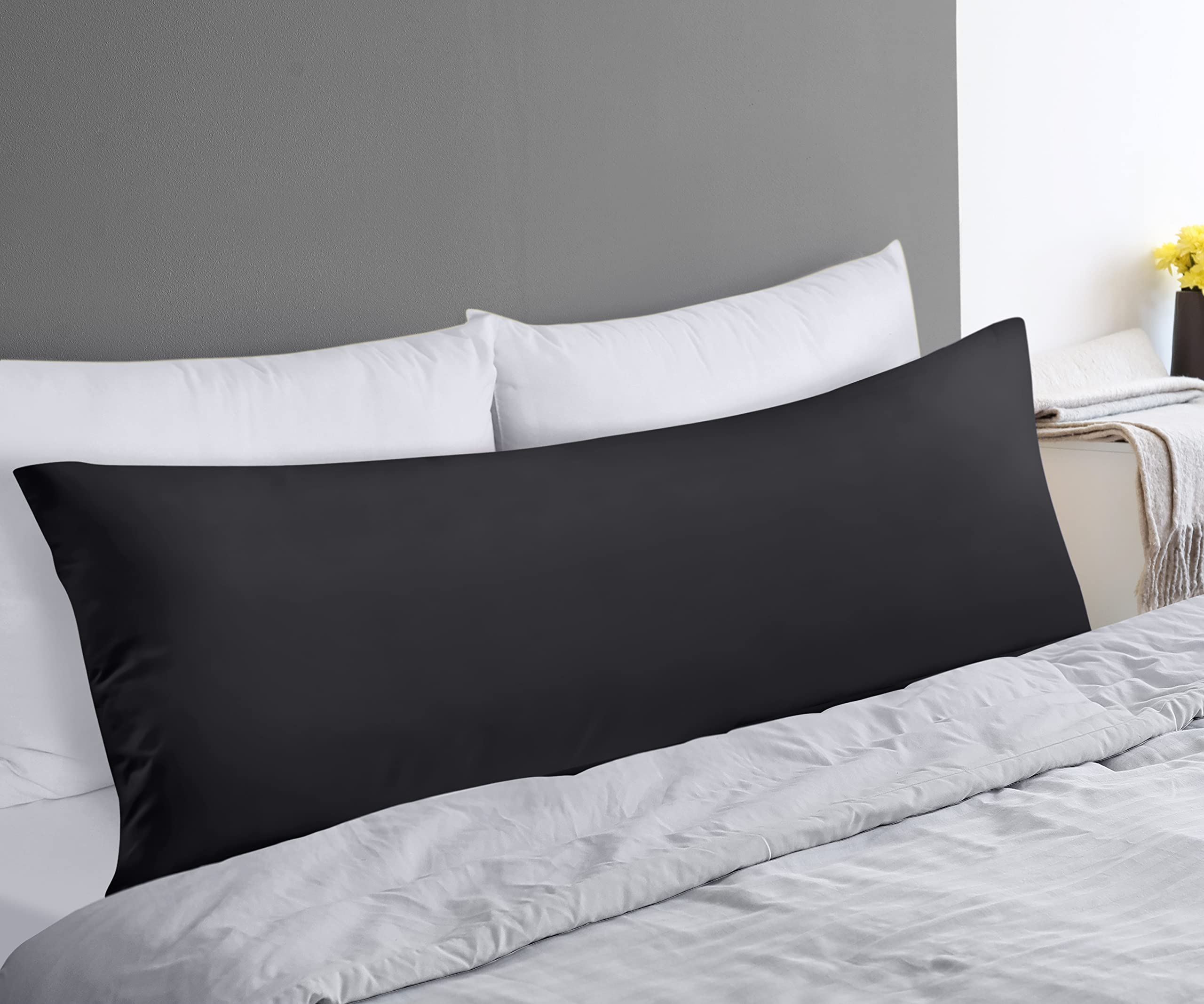 Utopia Bedding positioned for maternity support to ease side resting