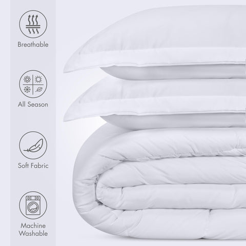 Utopia Bedding microfiber close-up highlighting soft texture and comfort