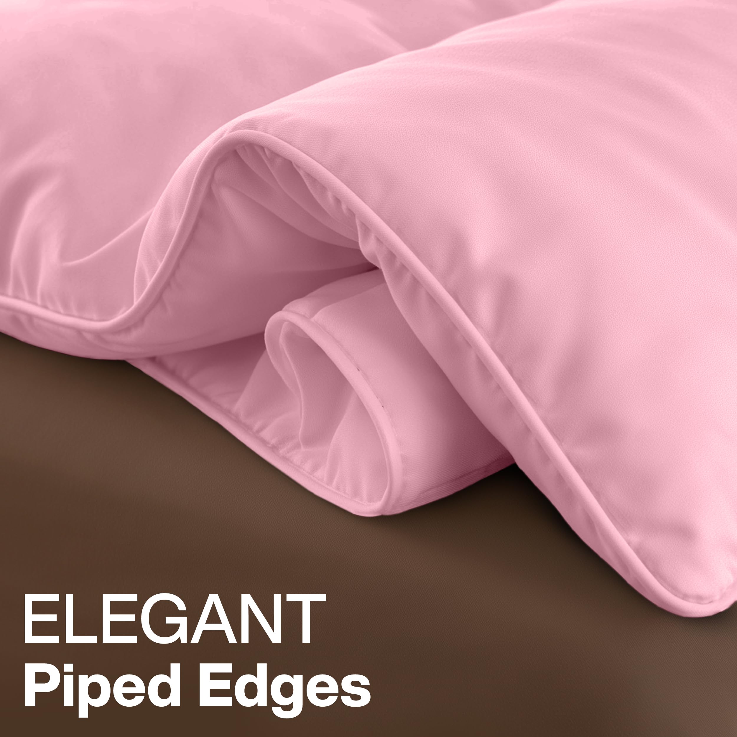 Utopia Bedding packaging and label image showing product branding and care info