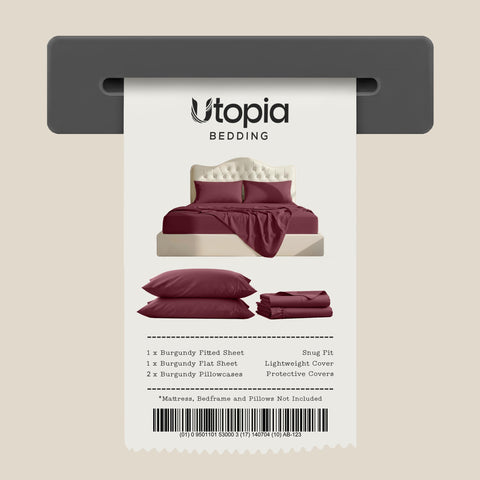 Utopia Bedding fitted sheet on 16 inch mattress demonstrating proper depth fit and stability