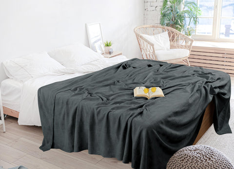 Utopia Bedding beside measuring tape showing 90x90 size accuracy benefit