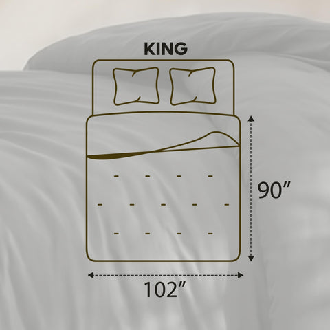 Utopia Bedding close-up of pillow sham flange highlighting tailored finish and elegance