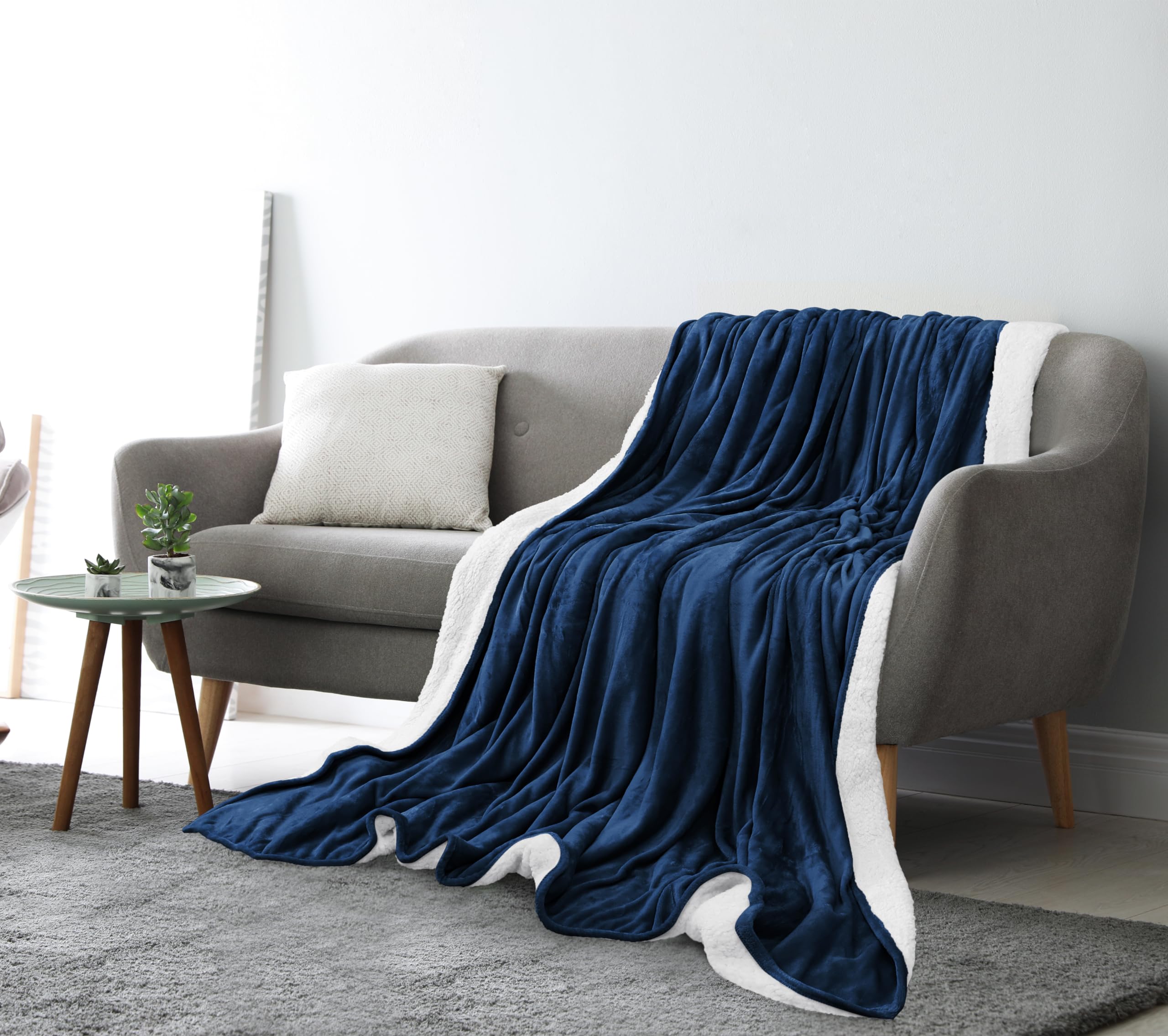 Utopia Bedding beside tape measure illustrating 90x66 inch twin size