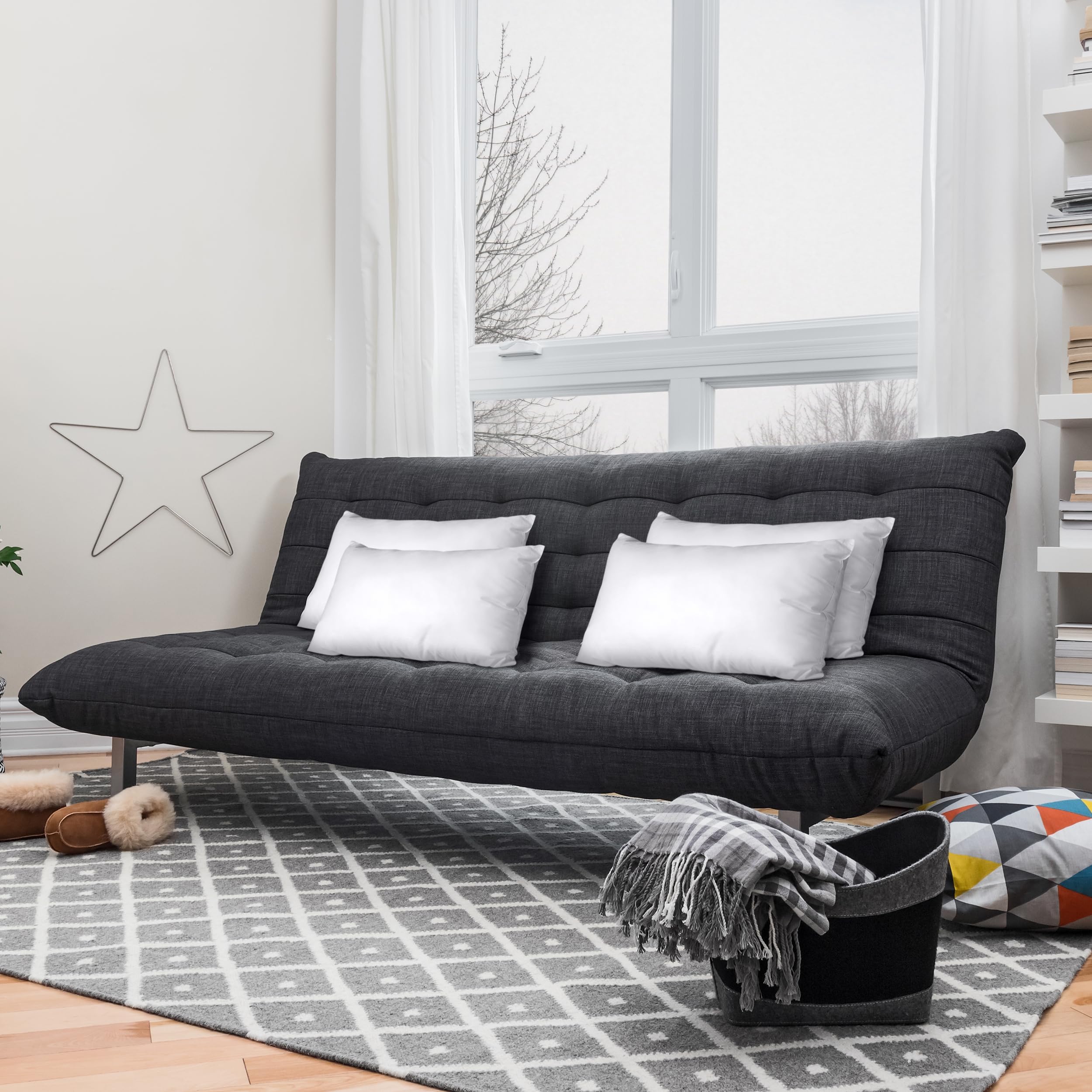 Utopia Bedding 12x16 insert beside ruler for clear size comparison
