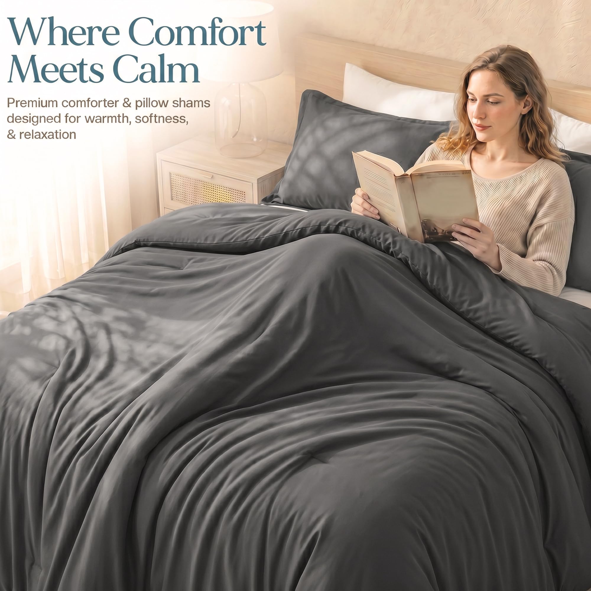 Utopia Bedding reinforced seam detail highlighting durable stitching for long-lasting use
