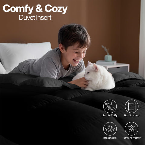 Utopia Bedding styled bedroom scene showing neutral color coordination benefit
