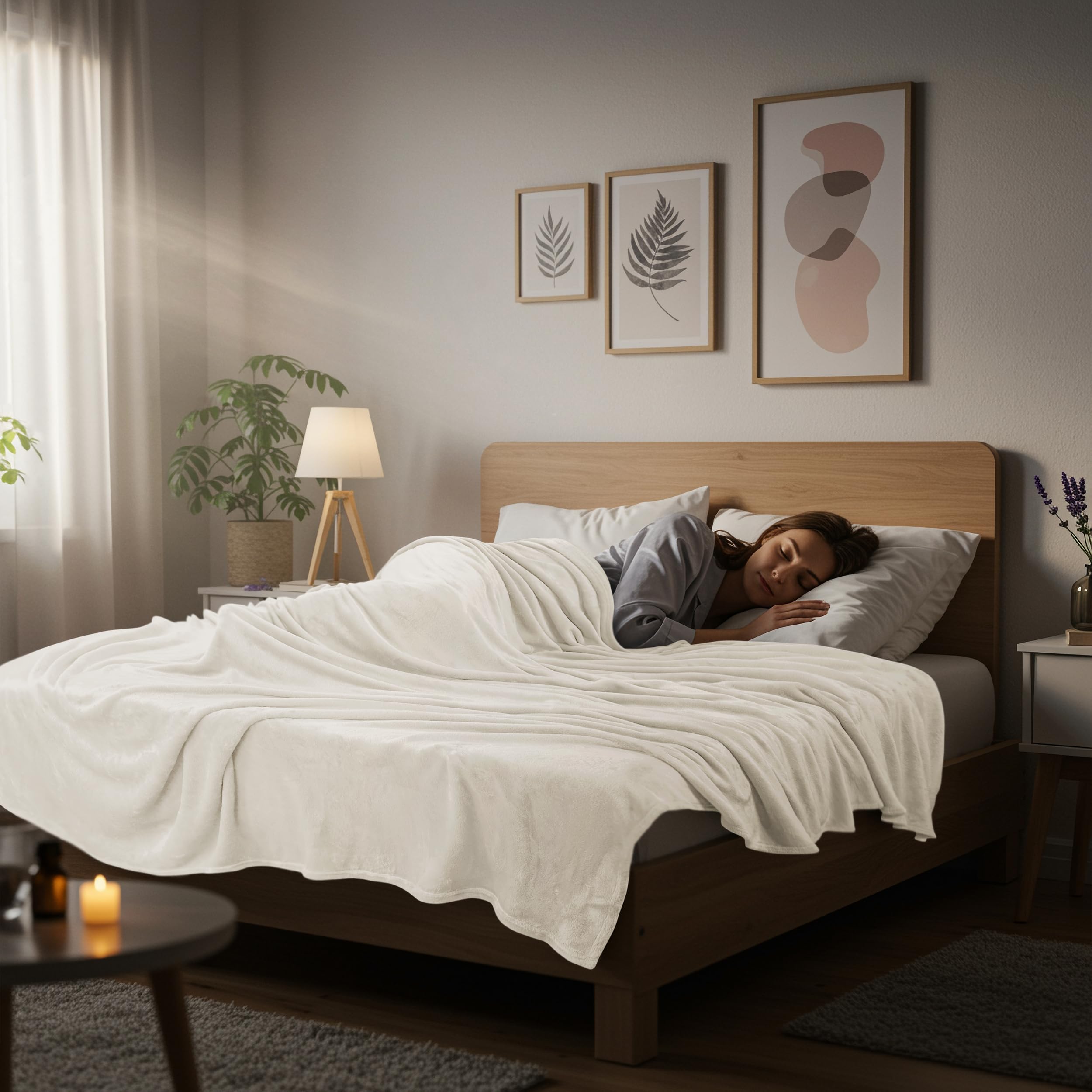 Utopia Bedding blanket packed for travel showing portability and outdoor warmth