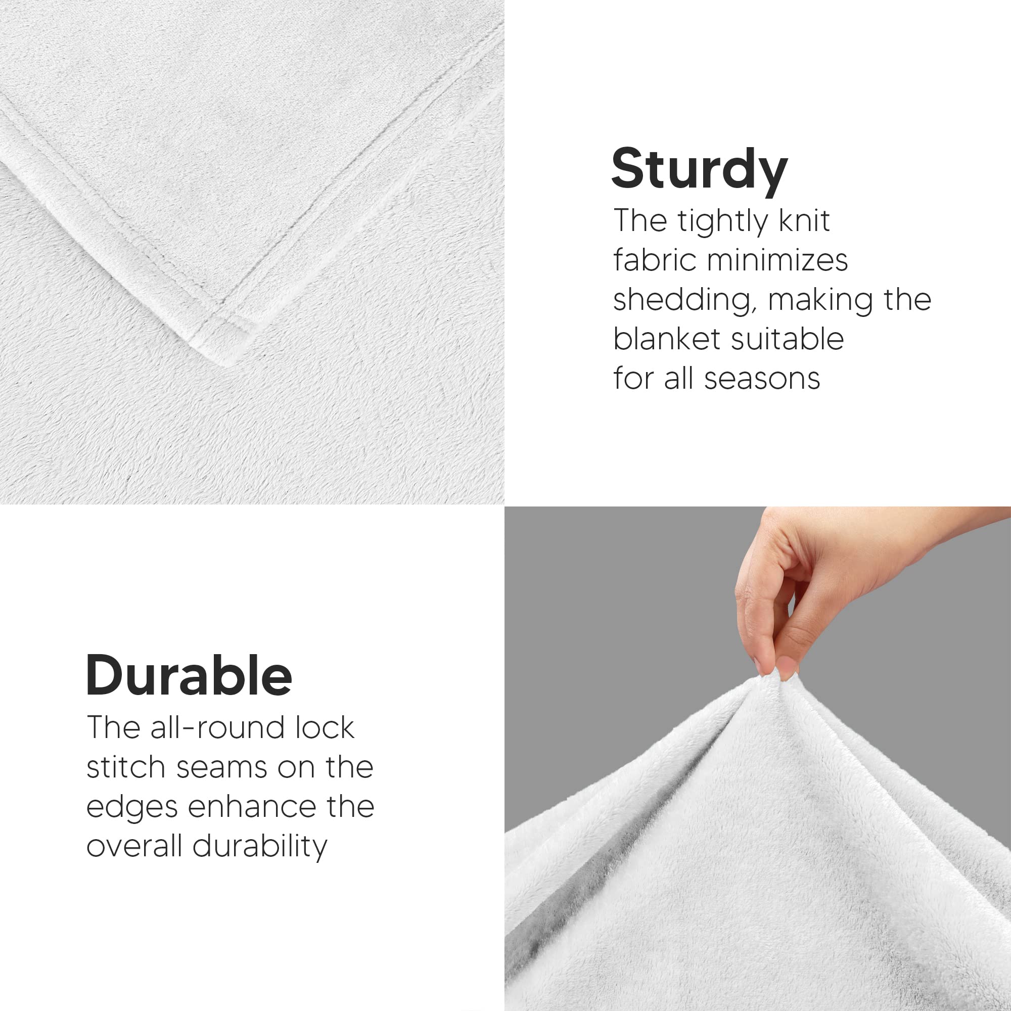 Utopia Bedding travel packed in bag showing portability and convenient take-along comfort