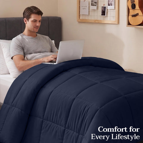 Utopia Bedding corner tabs close-up showing secure attachment benefit