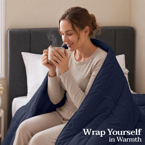 Utopia Bedding piped edge detail illustrating reinforced seams and shape retention