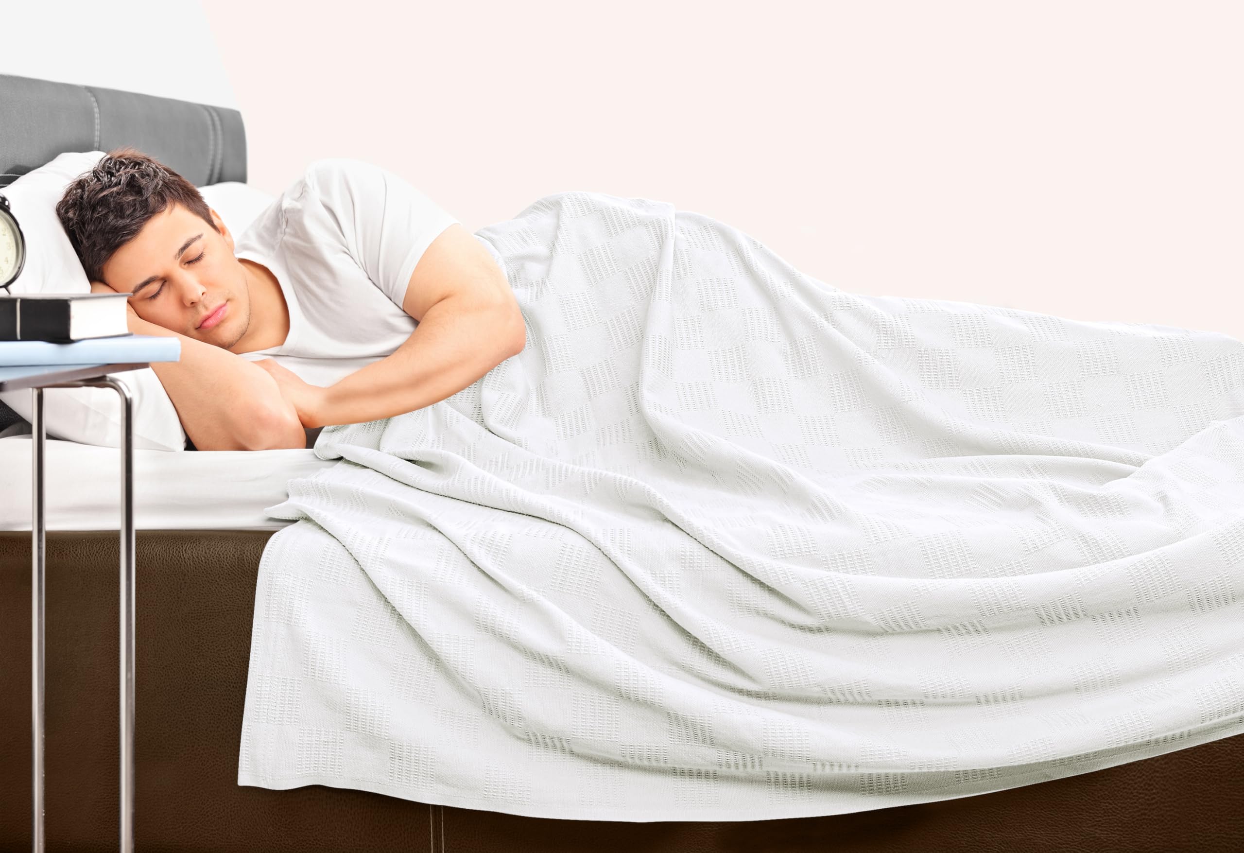 Utopia Bedding in washer and dryer portraying easy machine care