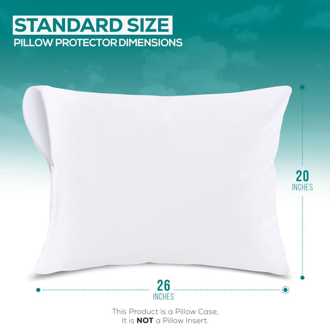 Utopia Bedding close-up zipper and double-hem stitching for secure fit