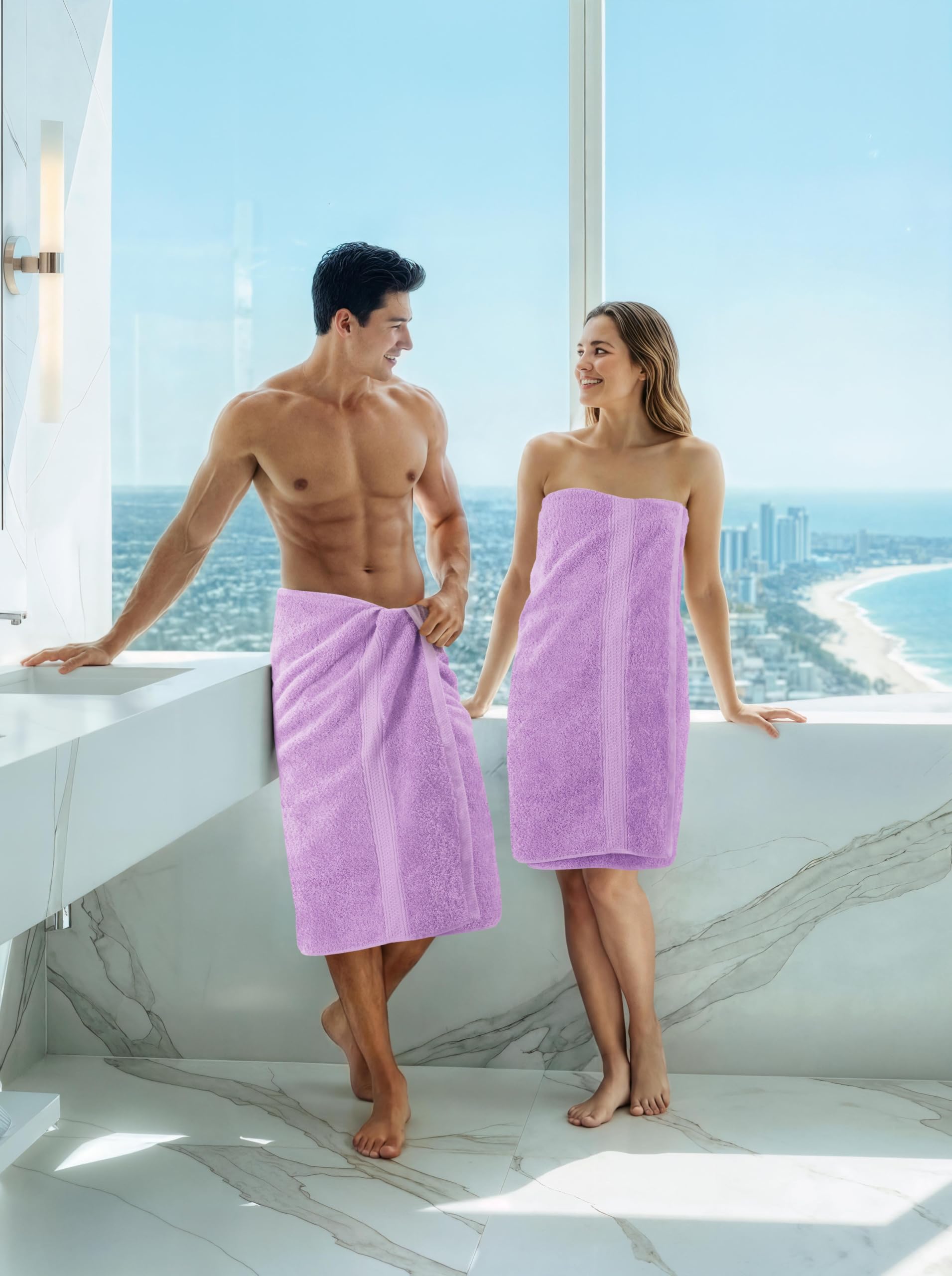 Utopia Towels absorbing water from hand showing effective absorbency benefit