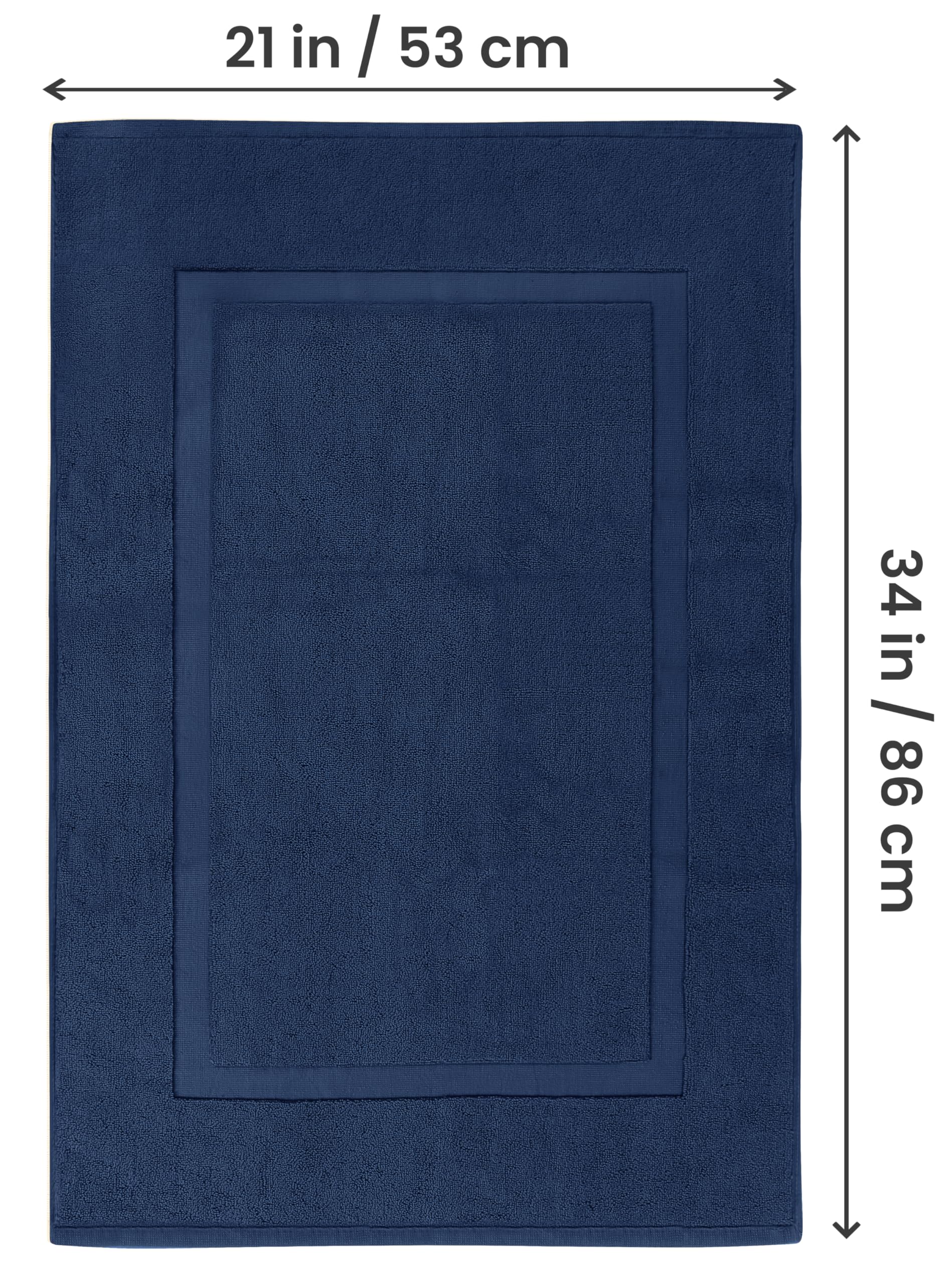 Utopia Towels reversible side view demonstrating dual-use for longevity