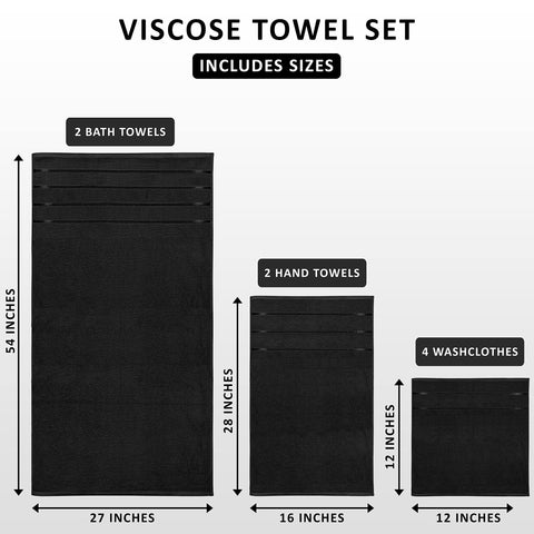 Utopia Towels bath towel laid flat highlighting size and plush absorbency