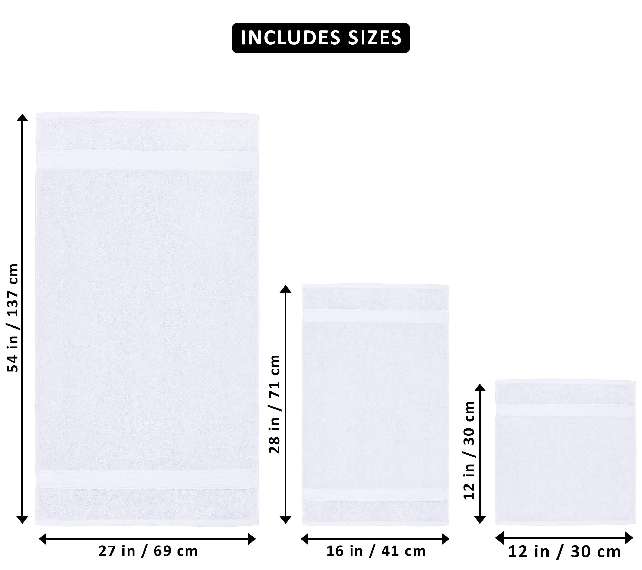 Utopia Towels folded bath towel displaying plush weight and soft absorbency