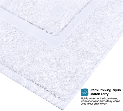 Close-up of Utopia Towels cotton pile highlighting plush texture and absorbency benefit