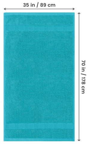 Utopia Towels close-up of terry loops for softness and fast absorbency benefit