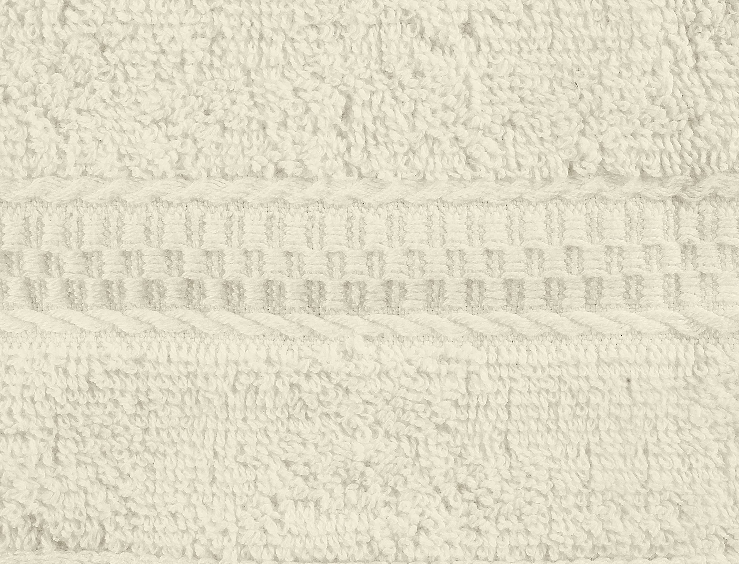 Utopia Towels close-up looped cotton weave detail highlighting soft texture and durability