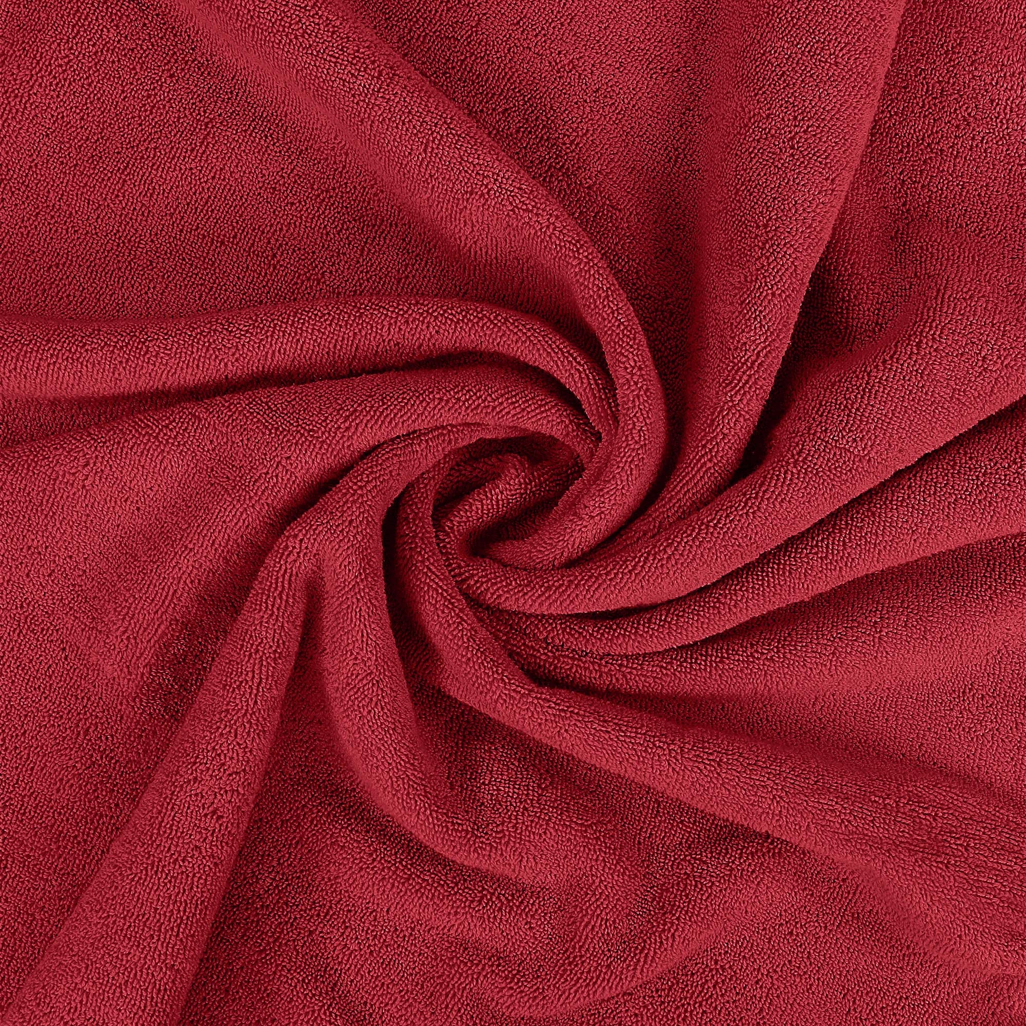 Utopia Towels stitched hem detail illustrating reduced fraying and durability