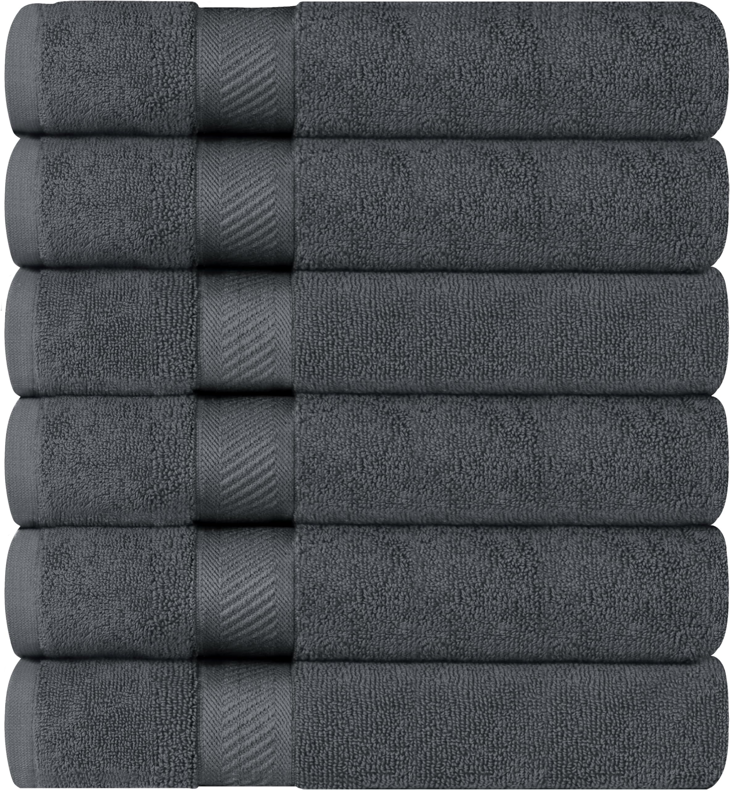 Utopia Towels edge stitching detail showing reinforced hems for durability
