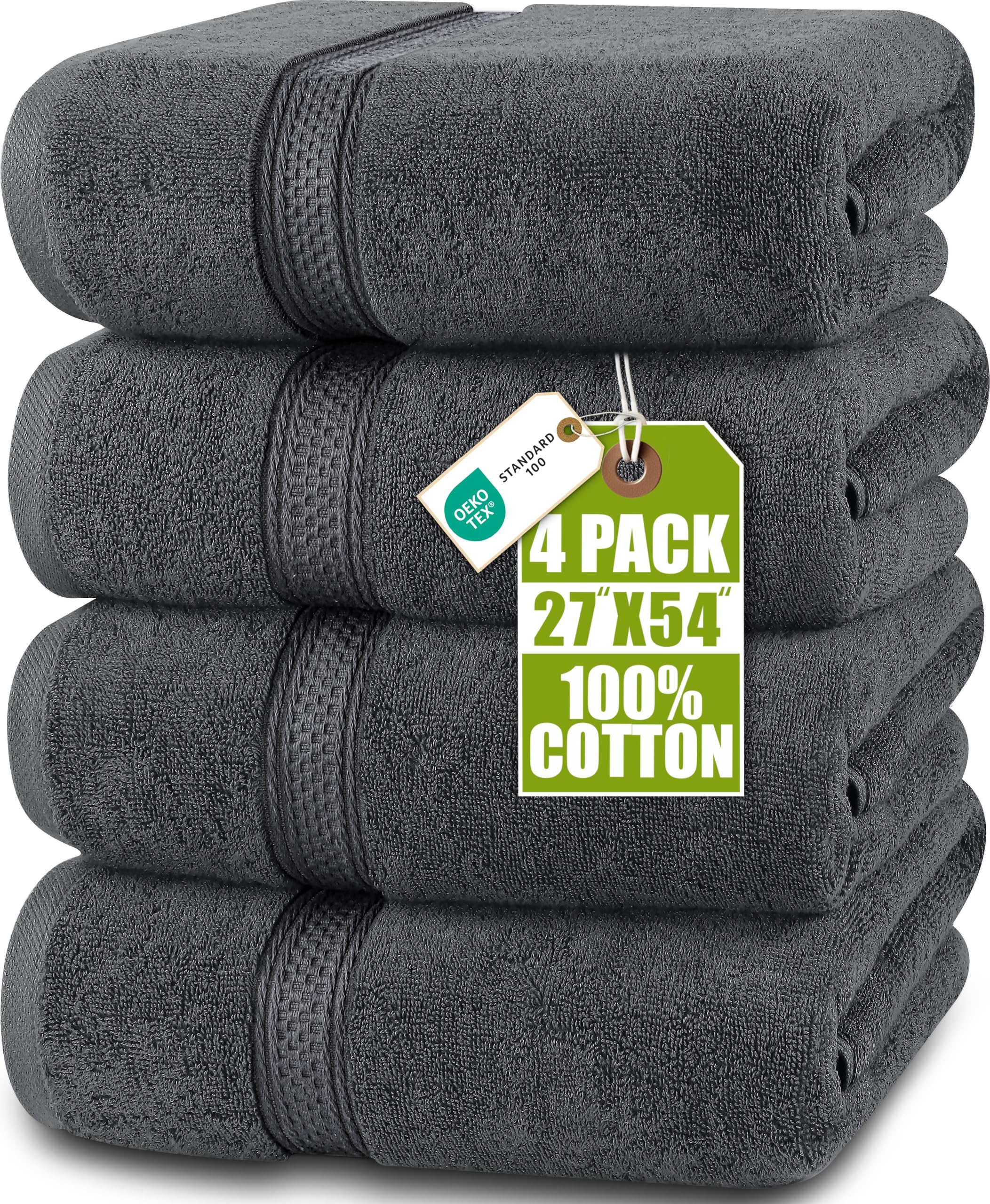 Utopia Towels front packaging showing grey set and value