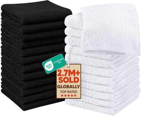 Utopia Towels front packaging showing full 24-pack and convenience