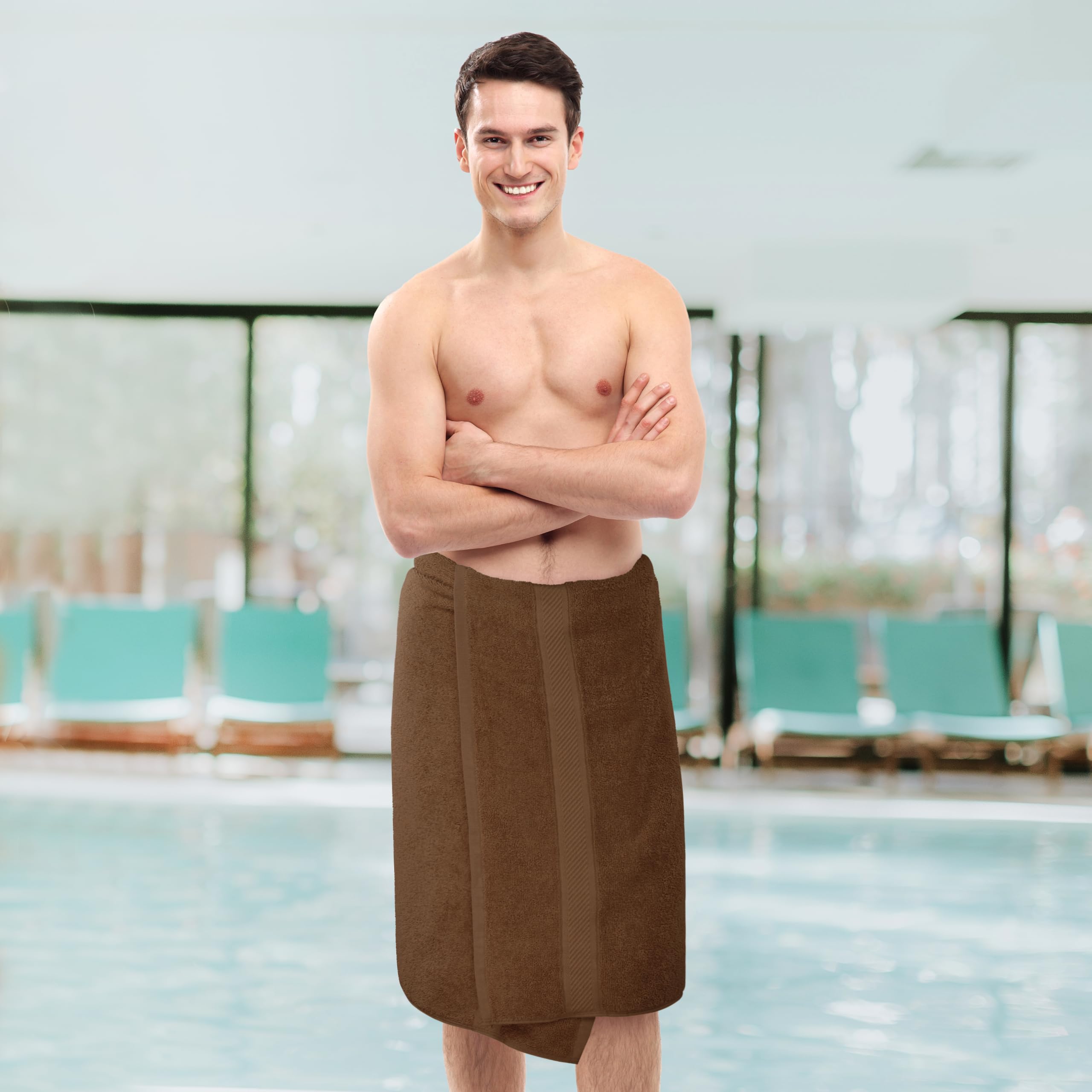 Utopia Towels hem detail highlighting double-stitched durability benefit