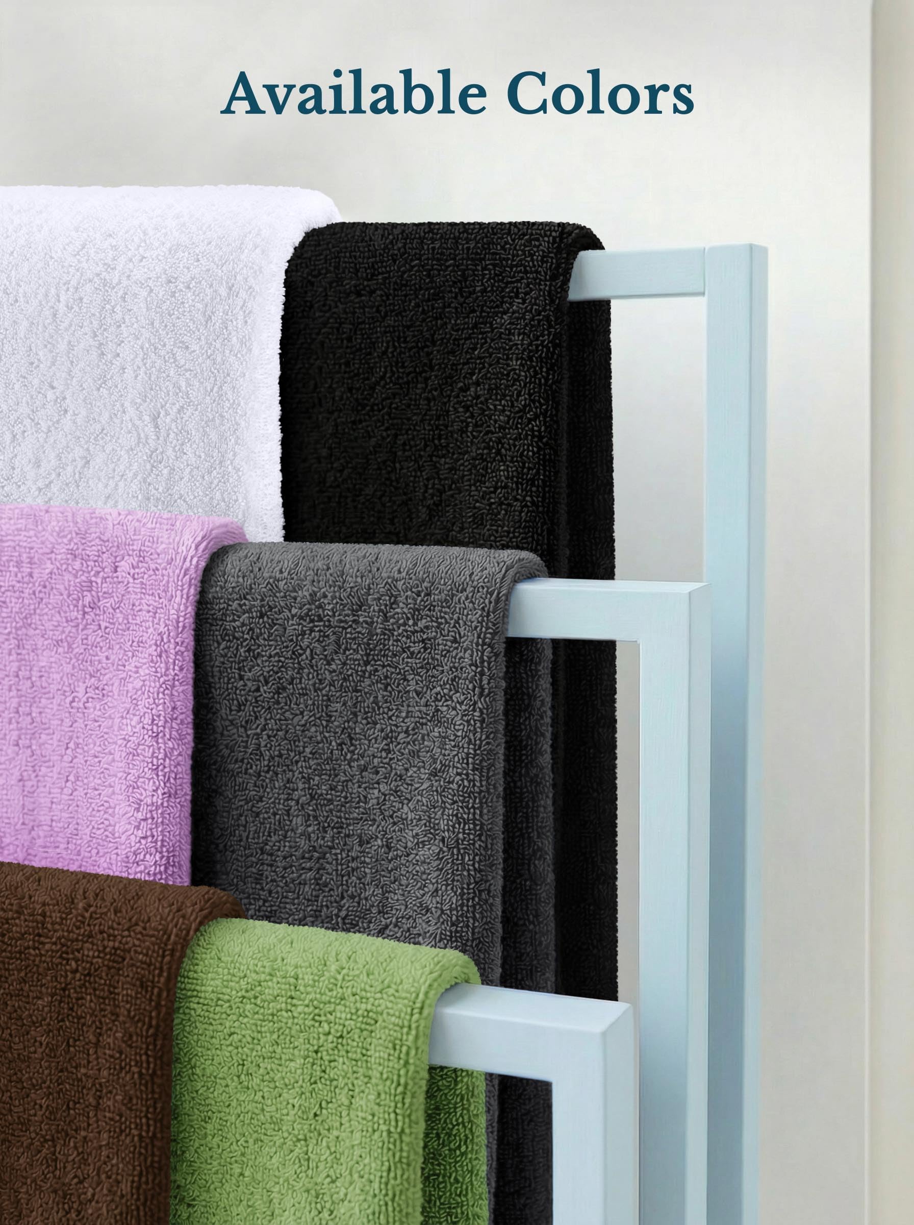 Utopia Towels arranged in guest room showing hospitality-ready presentation benefit