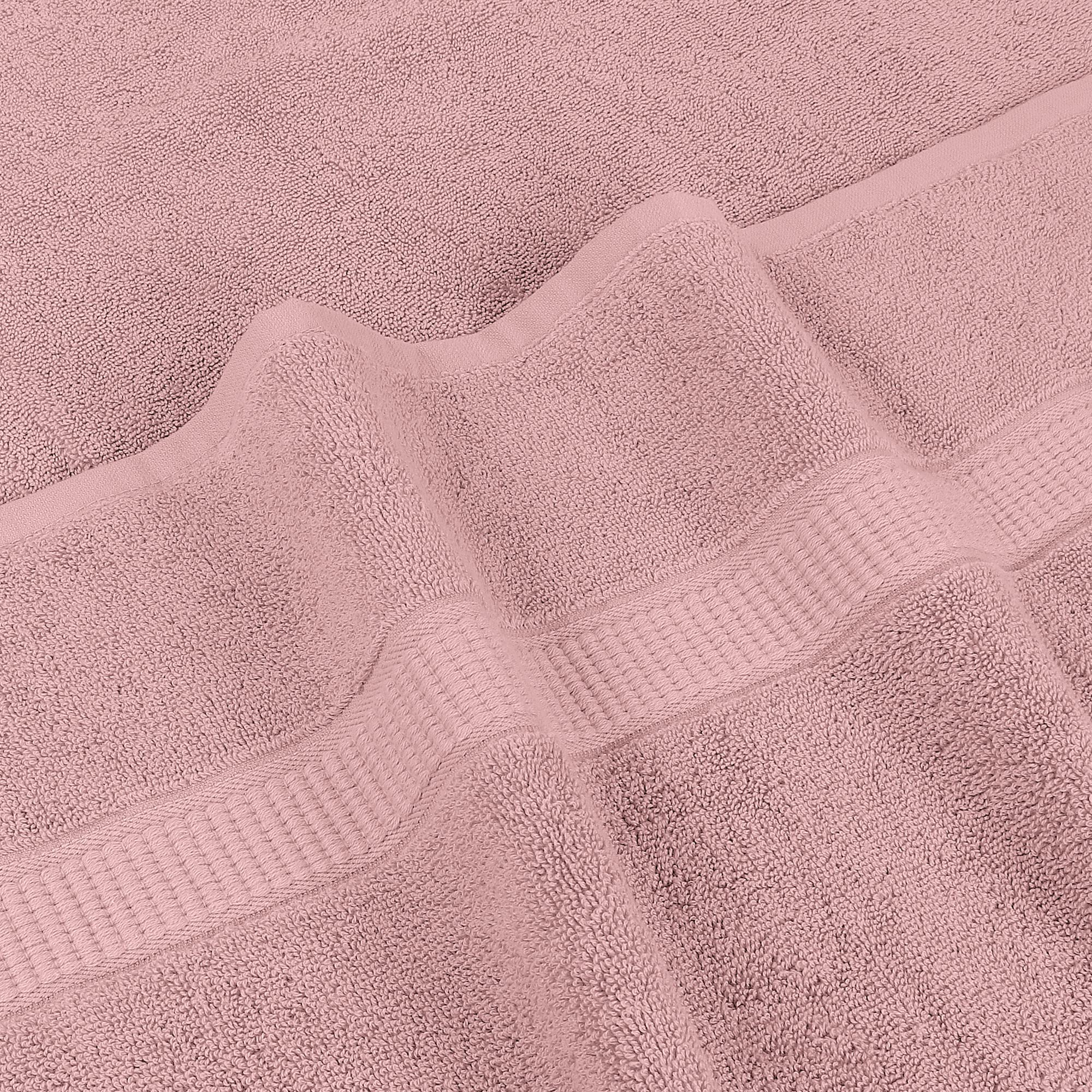 Utopia Towels hung in a bathroom showing styling and quick access for daily use