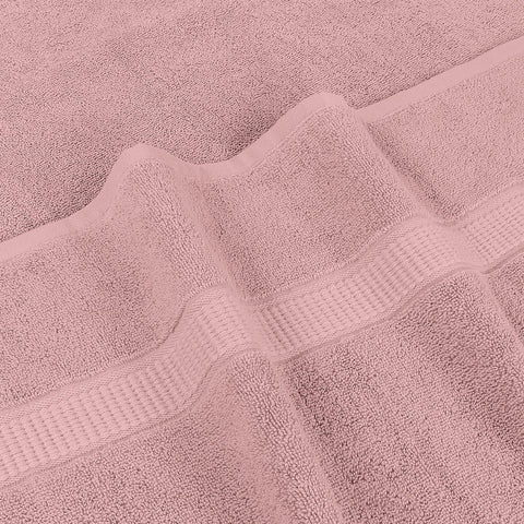 Utopia Towels hung in a bathroom showing styling and quick access for daily use