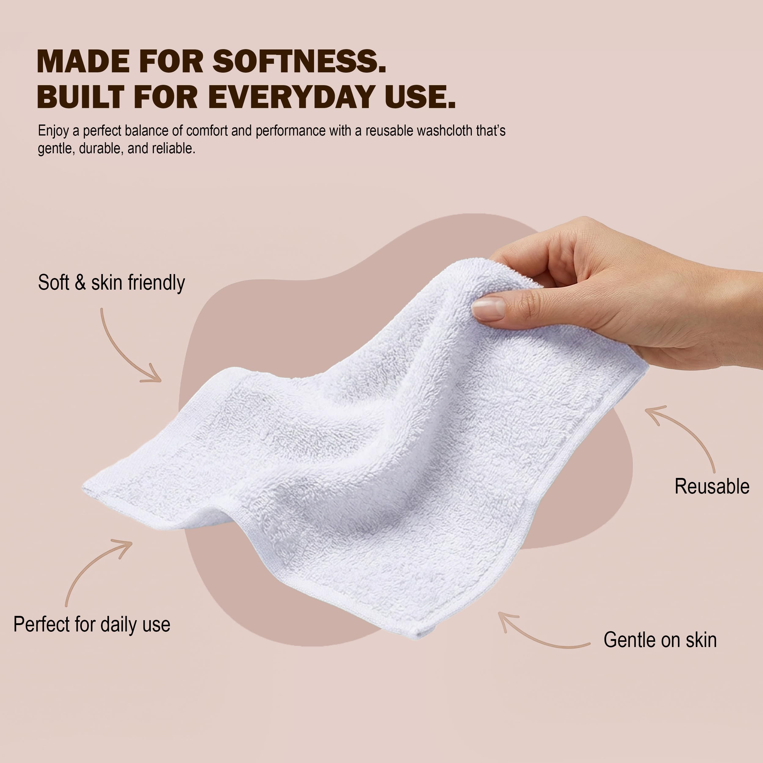 Utopia Towels displayed in bathroom offering tidy guest-ready look