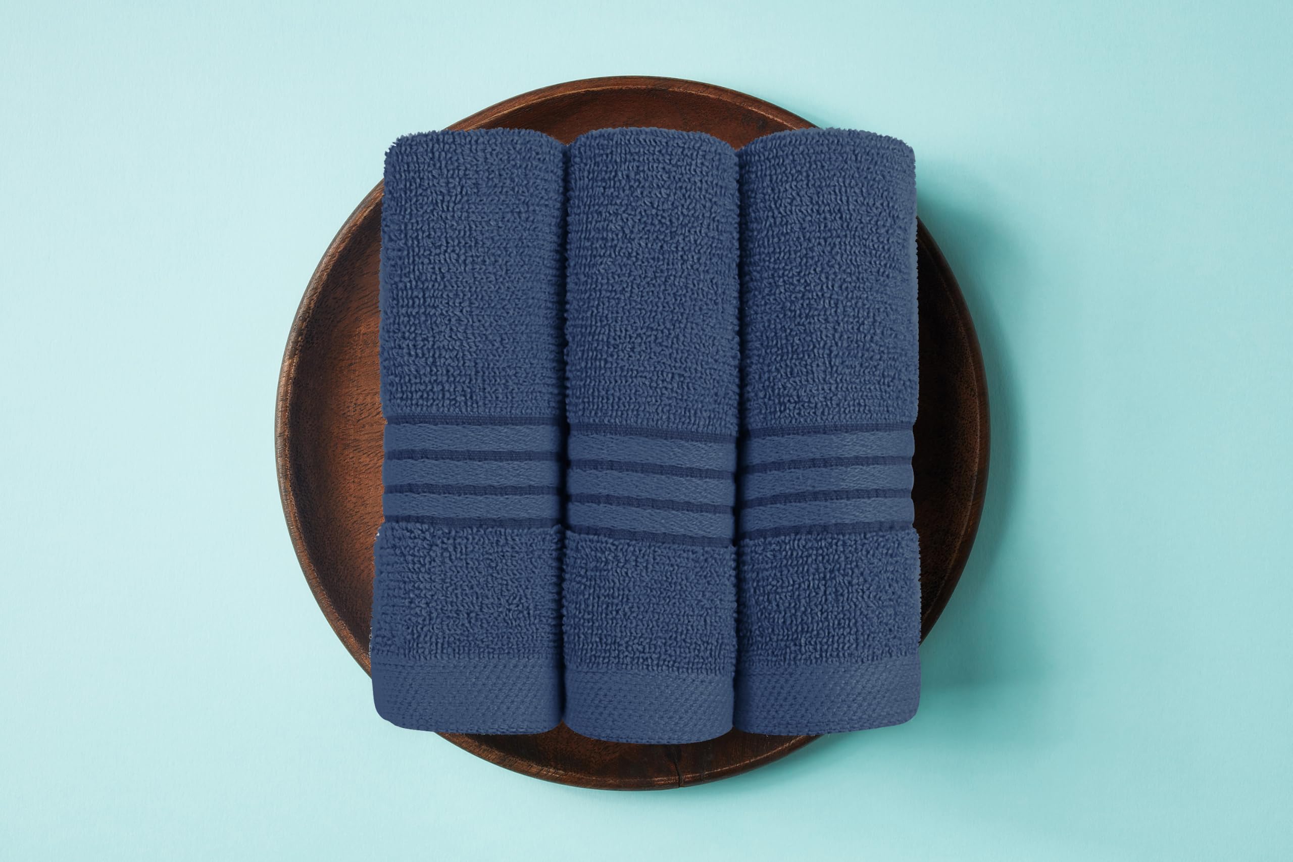 Utopia Towels in use while drying hair to show practical performance