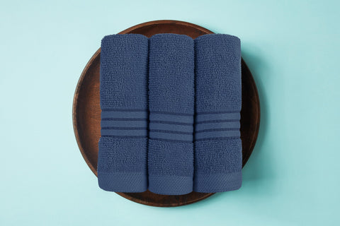 Utopia Towels in use while drying hair to show practical performance