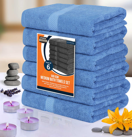 Utopia Towels OEKO-TEX label detail indicating tested safety and reduced harmful substances