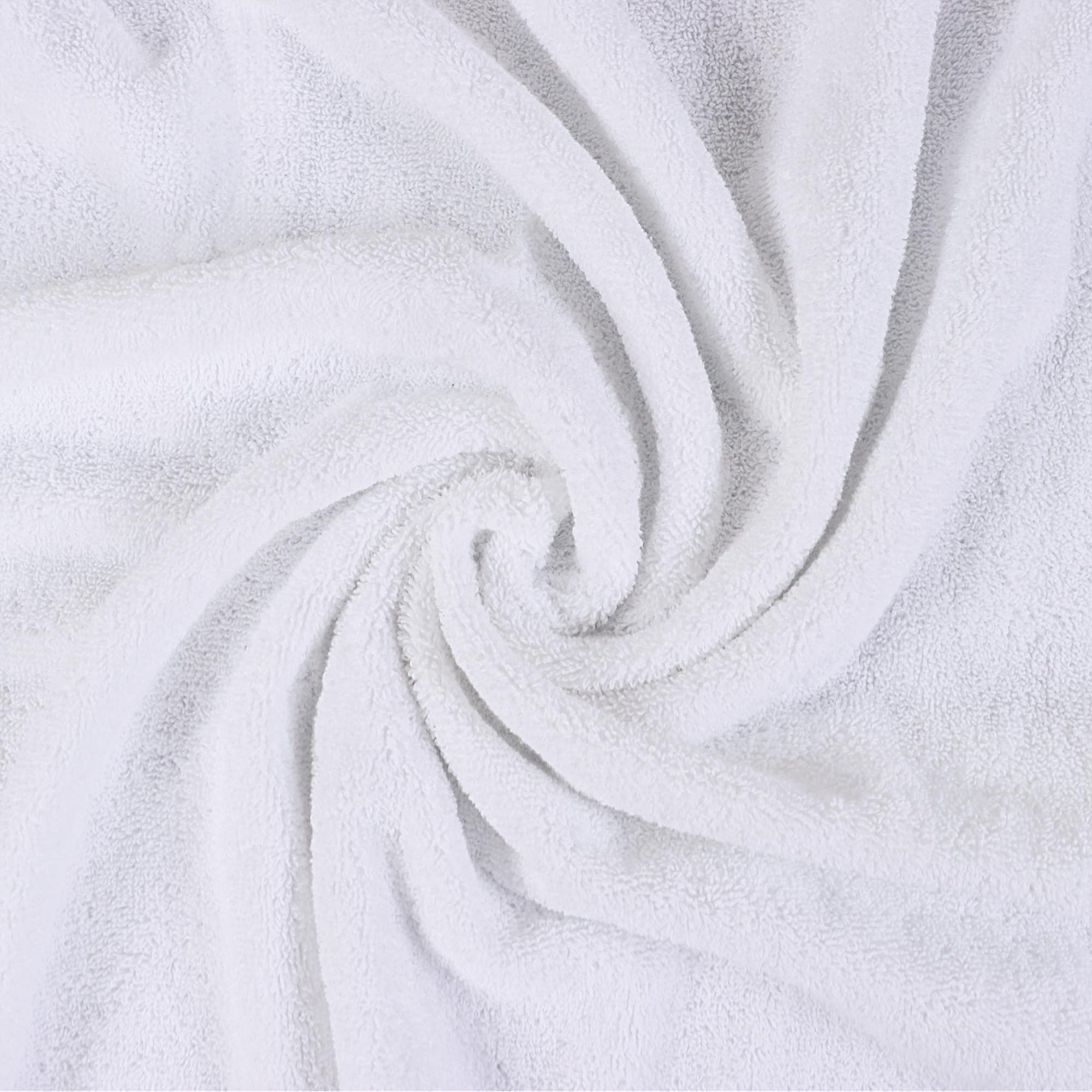 Utopia Towels hanging on a bathroom hook showing quick-dry practicality