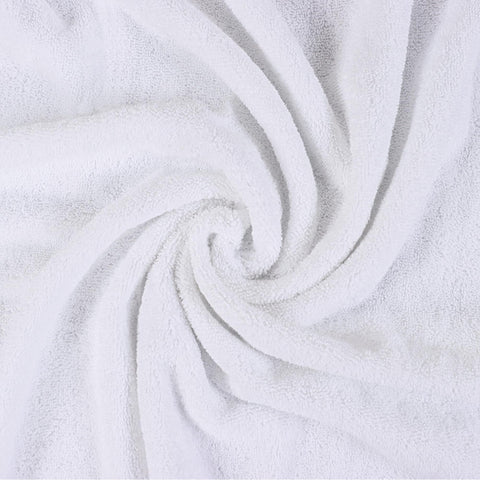 Utopia Towels hanging on a bathroom hook showing quick-dry practicality