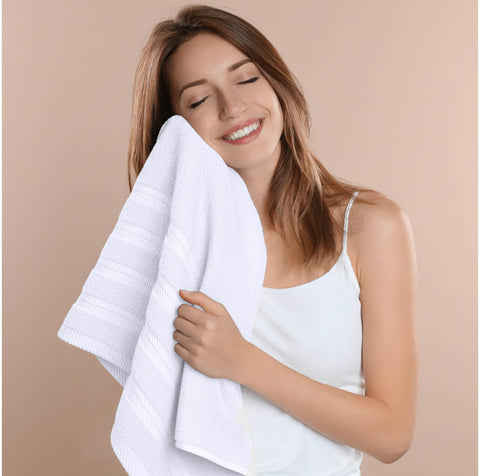 Utopia Towels four-pack packaging and contents ready for storage and rotation