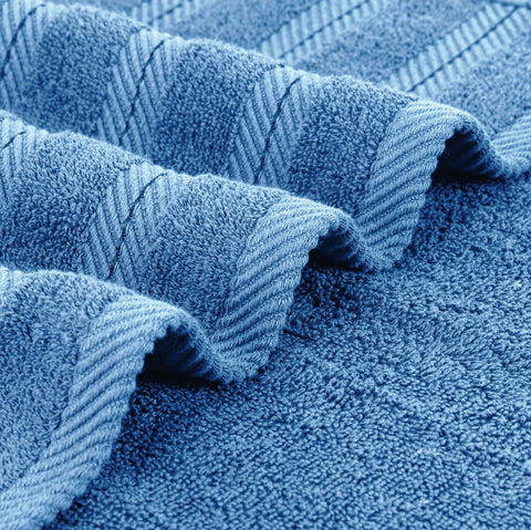 Utopia Towels pile close-up revealing looped yarn for better absorbency benefit